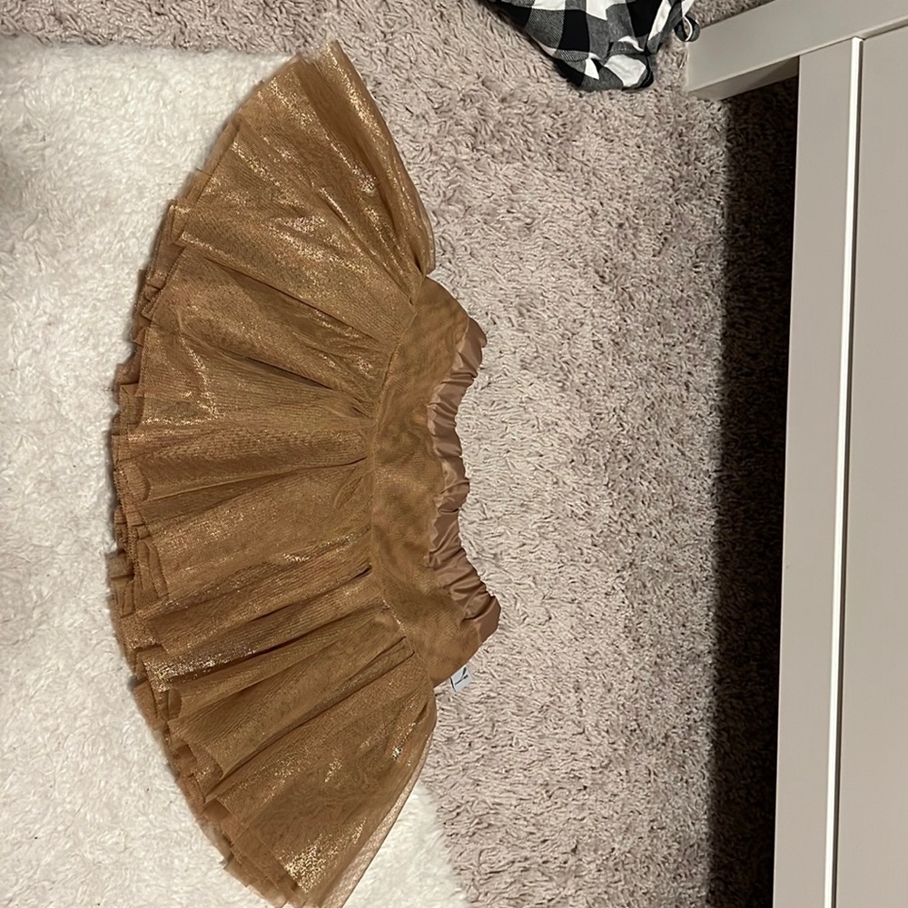 Wheat kids tulle skirt